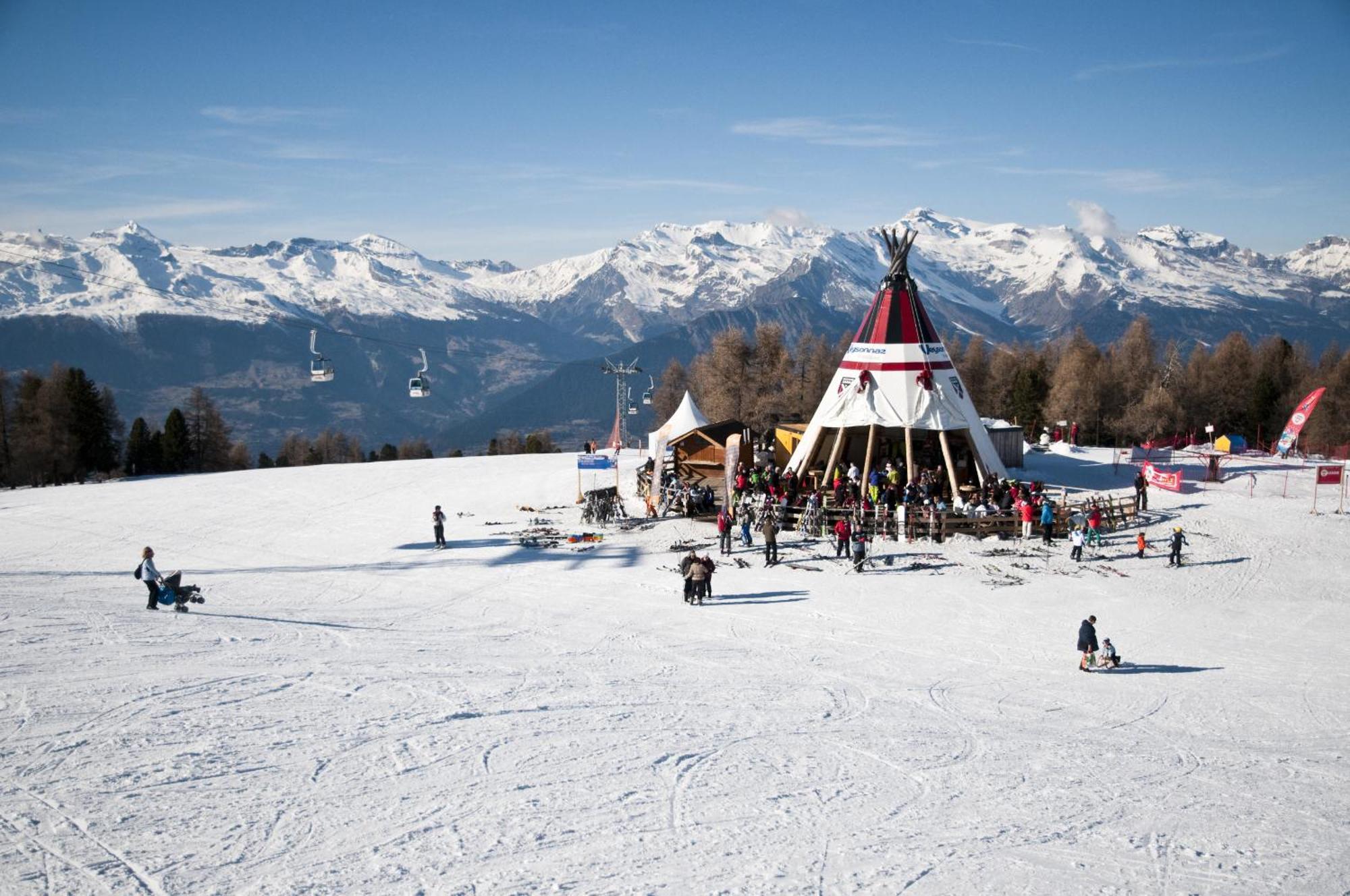 Ski Paradise Mountain & Luxe Apartments Veysonnaz Exterior photo